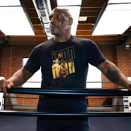 泰森短袖拳王纯棉运动T恤Tyson