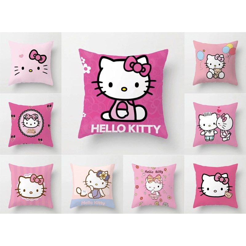 可爱卡通抱枕套kt猫办公室抱枕凯蒂汽车沙发靠枕靠垫女生儿童礼物|msdalam kategori rumah Fabrik, bantal/bantal - dari Buy2taobao.com untuk memberikan perkhidmatan ejen Taobao profesional membeli