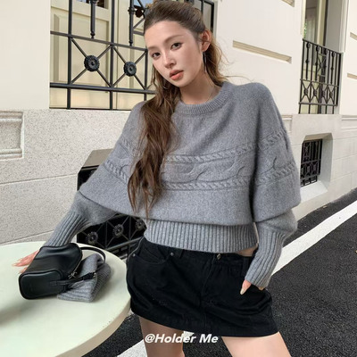 2025秋季新款高领毛衣上衣