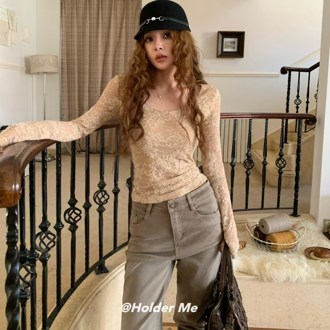 2025冬季新款百搭长袖T恤上衣