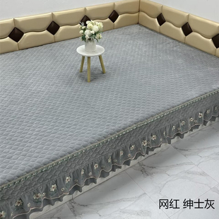 牛奶绒高档大炕垫防滑炕单炕毯铺炕专用垫子土炕榻榻米罩火炕定做