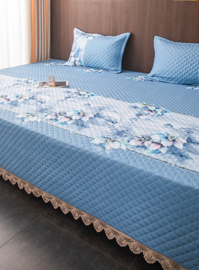 红色大炕盖防滑一年四季农村东北土炕火炕电热炕床盖夏季3米到4m