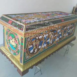 玻璃钢工艺茶几盒 1.95米玻璃钢硅胶棺材模具 套棺模具 棺椁模具