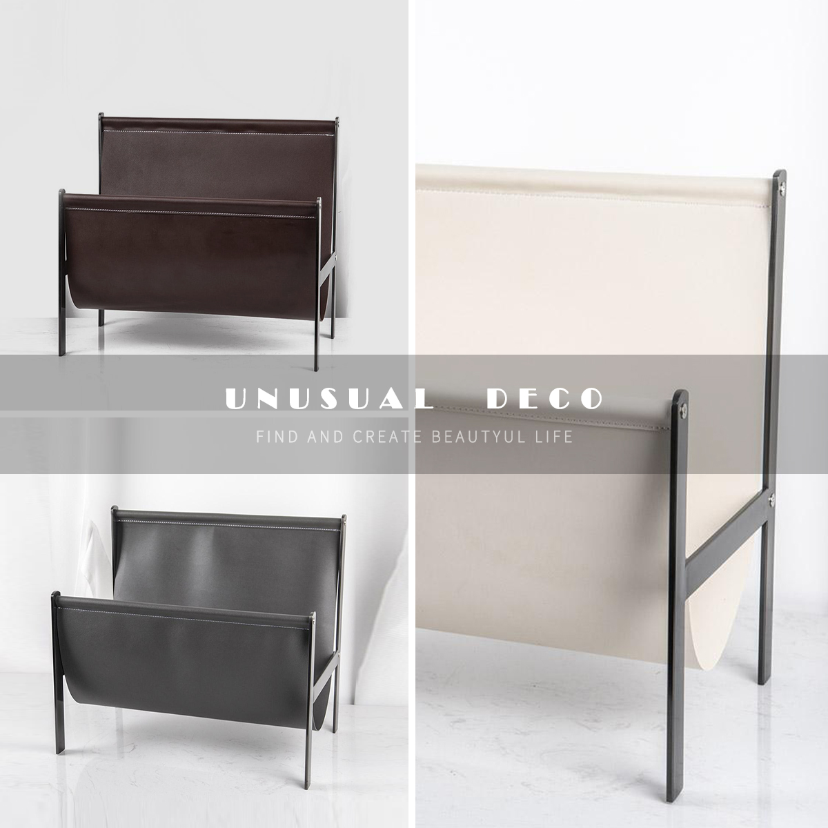 UNUSUALDECO金属皮质饰品摆件