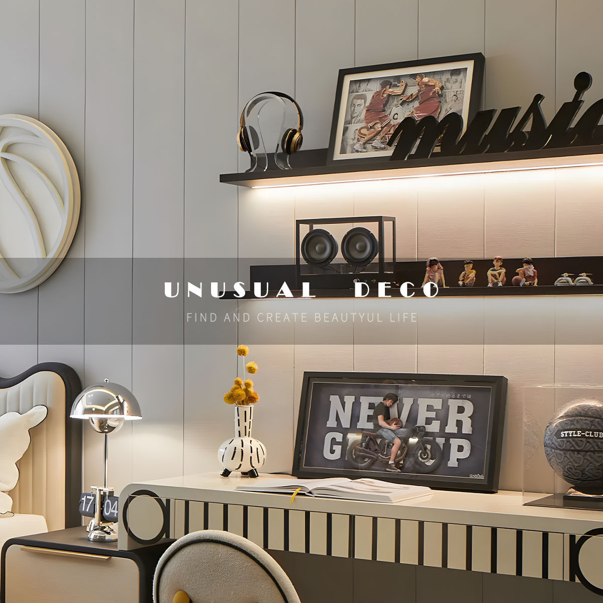 UNUSUALDECO复合材质饰品摆件