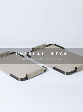 UNUSUALDECO皮质金属饰品摆件