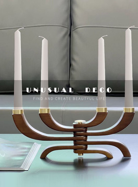 UNUSUALDECO木质金属饰品摆件