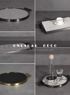 UNUSUALDECO皮质金属饰品摆件