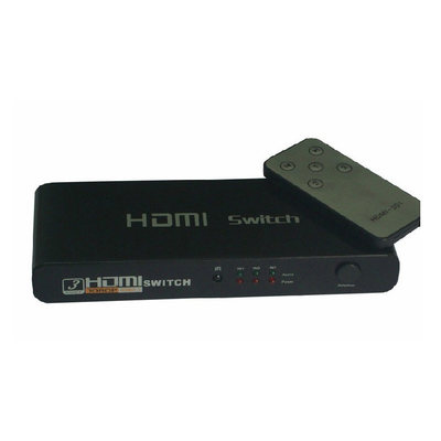 hdmi301切换器3进1出高清线分配器有线电视分屏分频器1080p支持3d