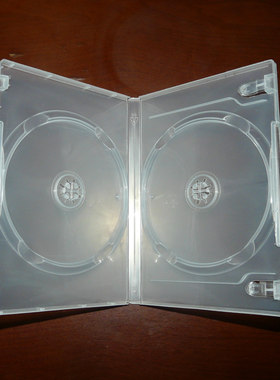 透明CD/DVD光盘塑料包装盒PP盒
