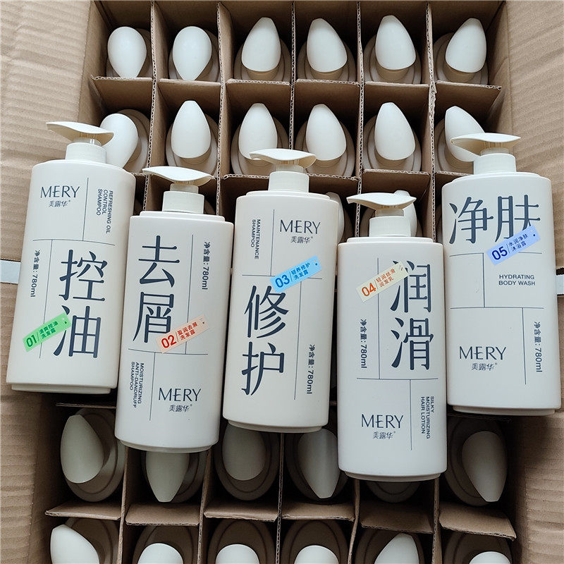 美露华洗发露清爽控油盈润去屑韧养修护丝滑润发净肤沐浴露780ml