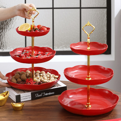 水果盘多层果盘客厅茶几家用