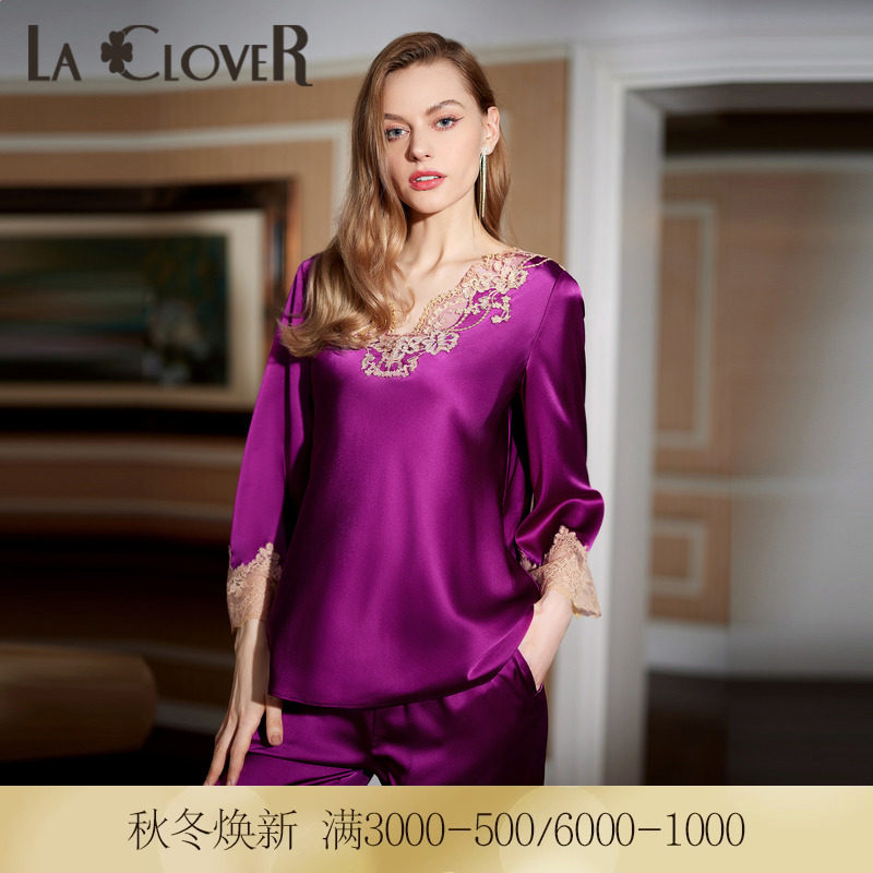 【新品】兰卡文闪耀派对系列套头分身睡衣女长袖款LC46US1,女士内衣/男士内衣/家居服,睡衣/家居服套装,淘宝优惠券,粉丝福利购,淘宝优惠卷