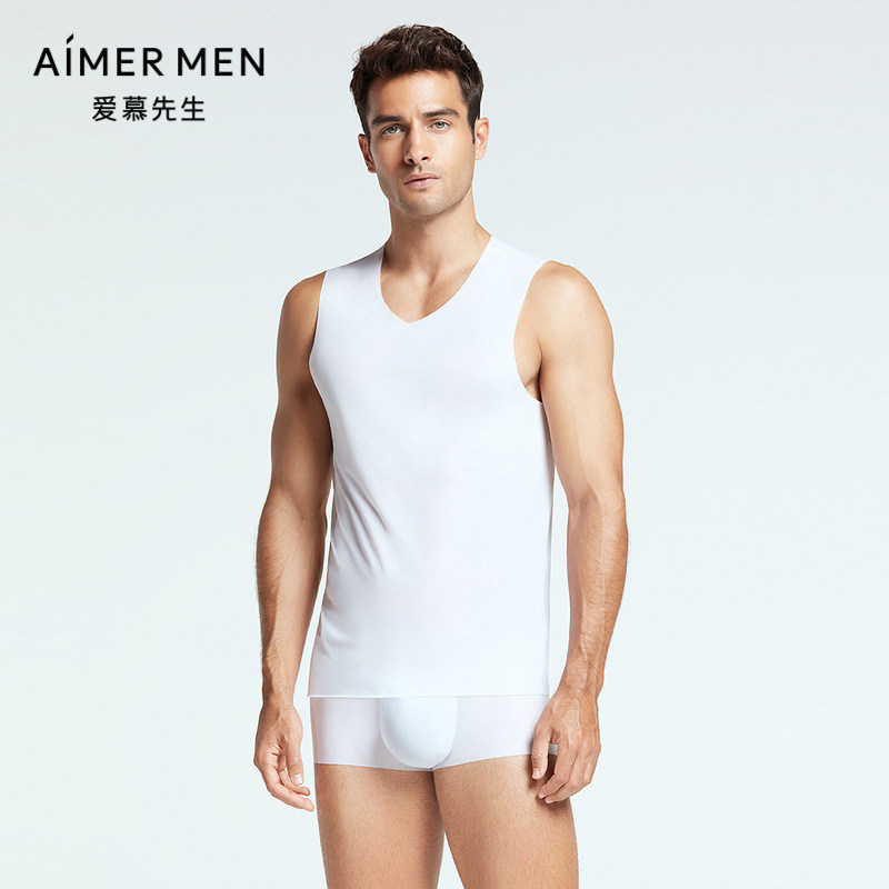 爱慕先生22SSU-COOL轻薄简约内搭健身可外穿男士背心NS11F571,女士内衣/男士内衣/家居服,吊带/背心/T恤/打底/肌底衣,淘宝优惠券,粉丝福利购,淘宝优惠卷