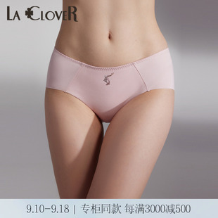 兰卡文专柜正品纯棉女士新款夏季锦鲤中腰平角内裤LC23UN2