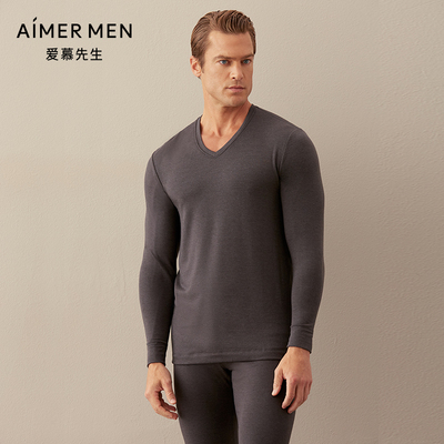 爱慕先生羊毛双层V领长袖NS72C942
