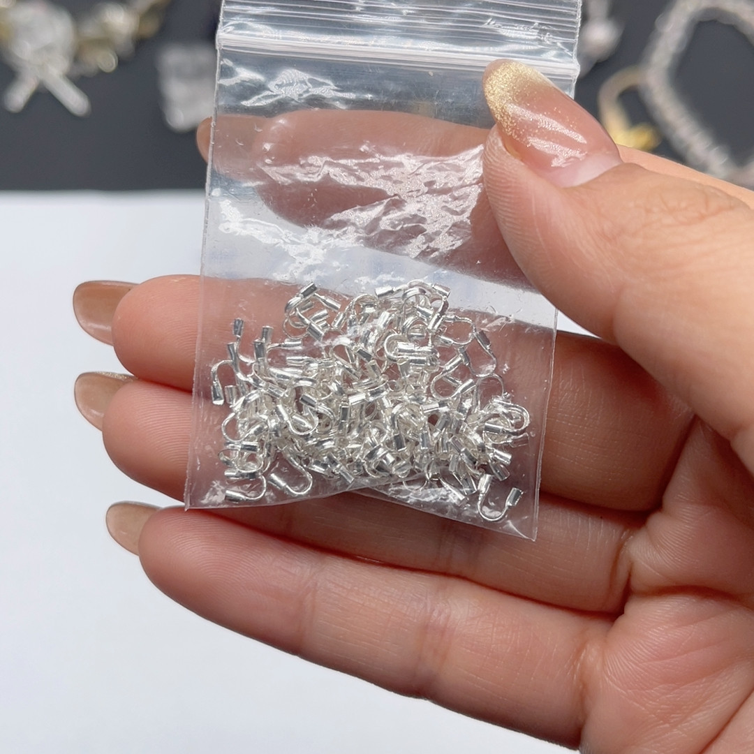 156号银色护线器100个,饰品/流行首饰/时尚饰品新,其他DIY饰品配件,淘宝优惠券,粉丝福利购,淘宝优惠卷