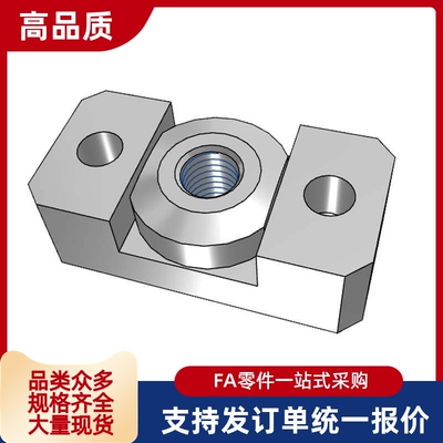 法兰型气缸浮动接头 FJCF/FJCFM/FJCFT 6/8/10/14/18/22/26方法兰