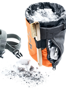 德国多特deuter进口Gravity Chalk Bag抓绒攀岩抽绳式镁粉袋 轻薄