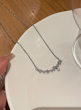 精致星星项链女小众设计感锁骨链ins简约冷淡风配饰