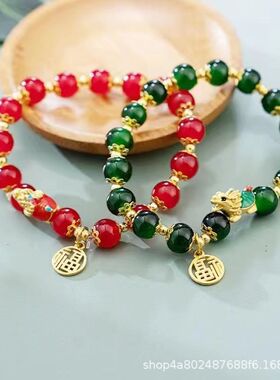 龙龟手链情侣新中式ins风闺蜜学生送妈妈生日礼物手作匠心手串