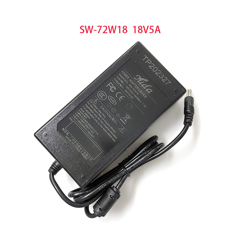 裕达电源适配器SW-72W18电源18V5A带认证音响电源拉杆音箱电源