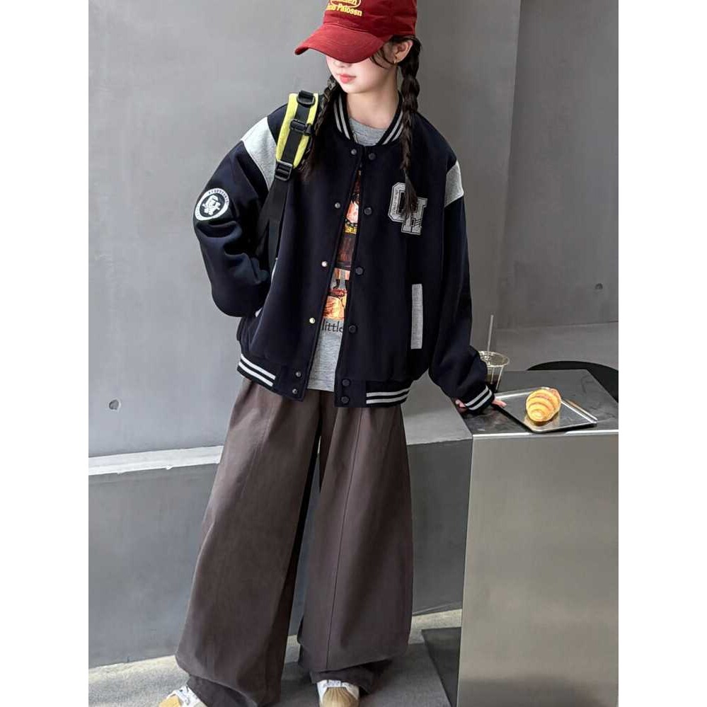 专柜品牌女童春秋款外套儿童2026秋装新款女大童夹克洋气休闲女孩