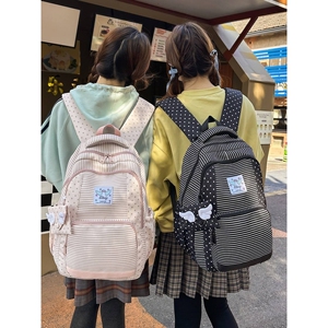 专柜品牌薄烟淡紫治愈天使小翅膀书包清新温润感学生党上课闺蜜款