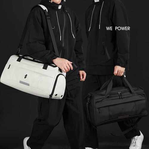 专柜品牌WEPOWER新款大容量轻便运动健身包男女通用手提行李包短