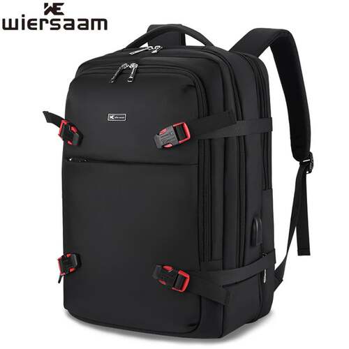 商场品牌商务出差旅行双肩包男潮电脑包多功能扩容防水背包气垫背负