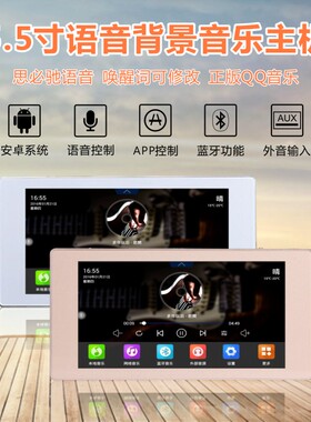 亿佳音JY168A家庭背景音乐主机双86底盒语控智能吸顶音响面板172