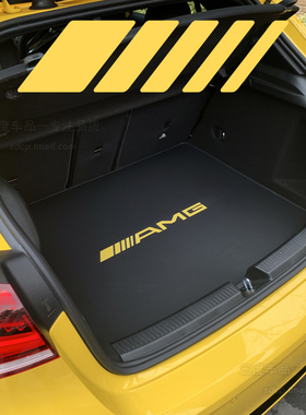 适用于奔驰a45s后备箱垫amg a45 a35l a200 w177专用定制w176卡通