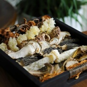 懒人八珍菌子汤包银耳松茸羊肚菌菌菇汤料包汤锅炖鸡煲汤食材干货