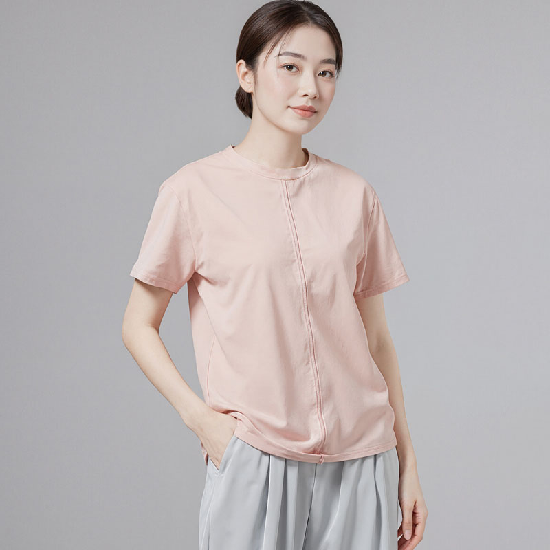 新款上衣练功服宽松纯色短袖T恤