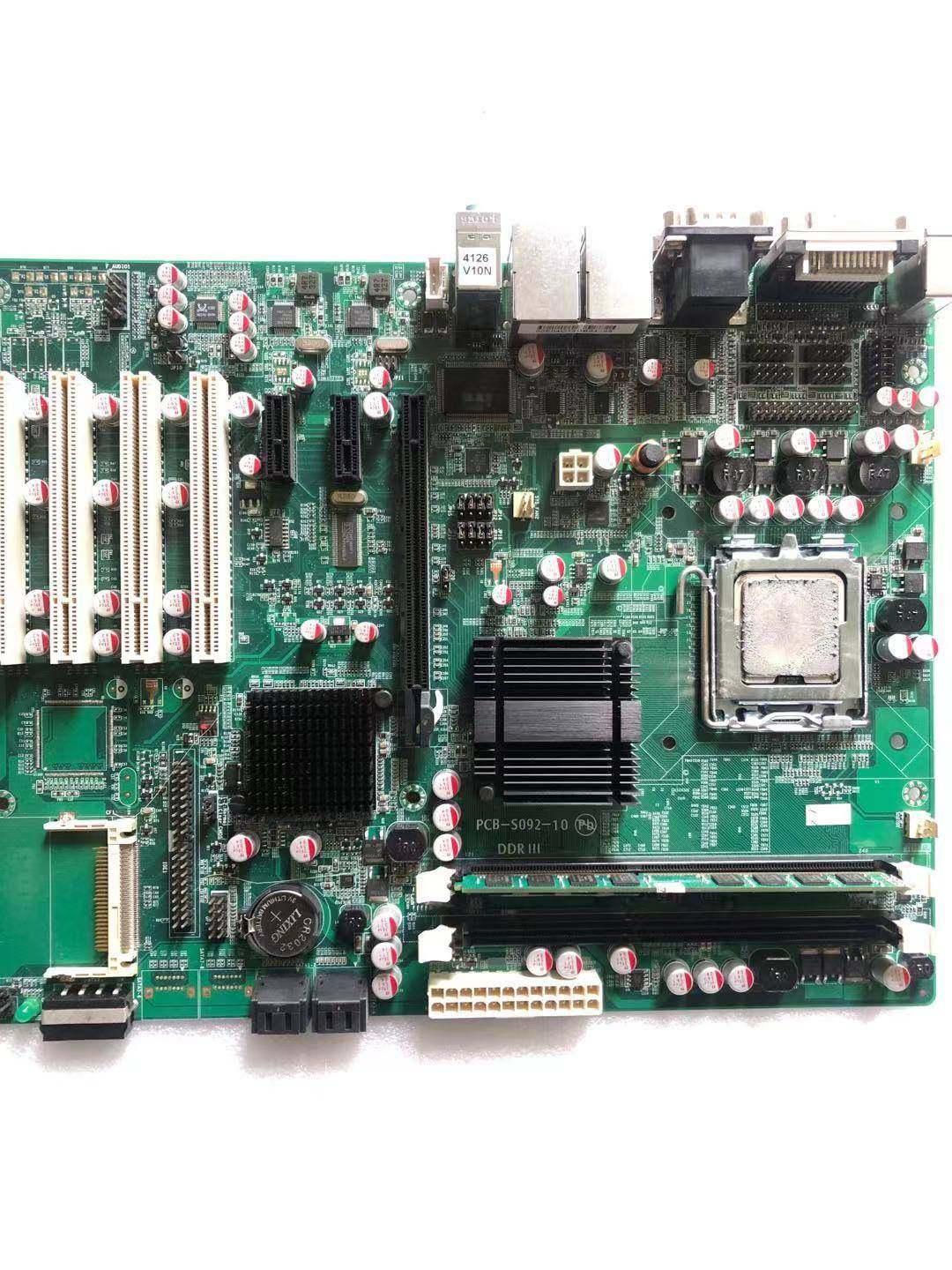 现货 信步sv8-g4126-4s pcb-s092-10 775针双网口 g41工控主板