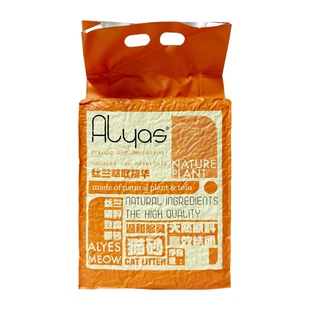 Alyas丝兰豆腐猫砂天然植物纯豆腐砂食用级吸水无尘除臭现货直发
