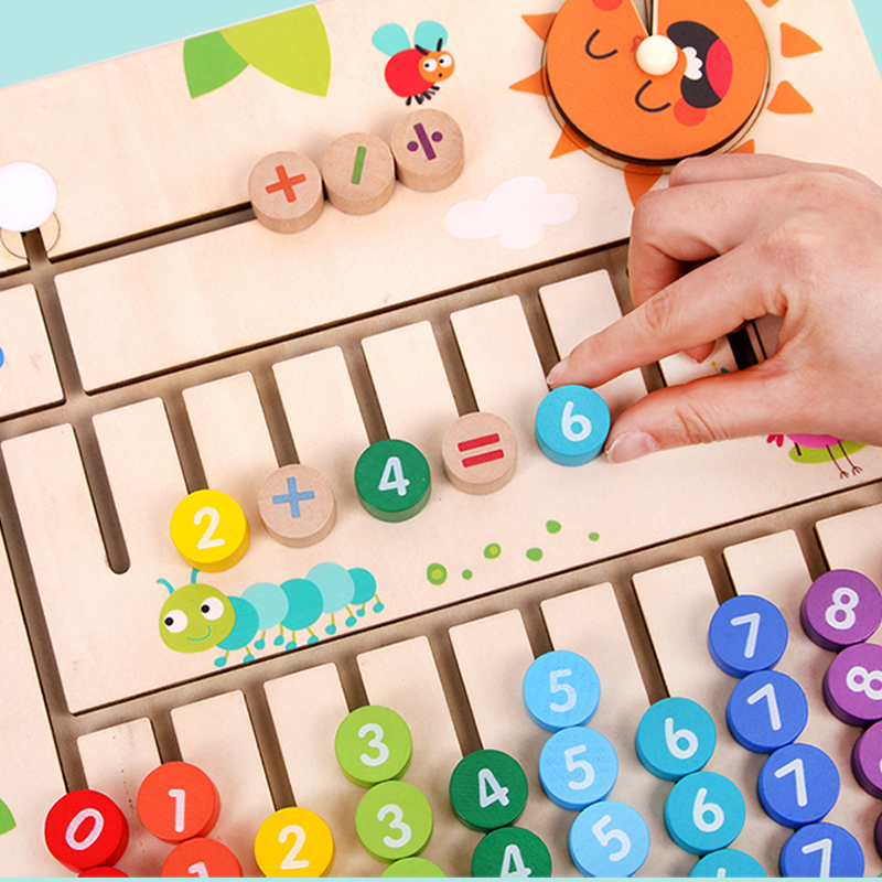 儿童专注力逻辑思维训练桌面数学游戏启蒙益智类玩具幼儿园男女孩 儿童专注力逻辑思维训练桌面数学游戏启蒙益智类玩具幼儿园男女孩