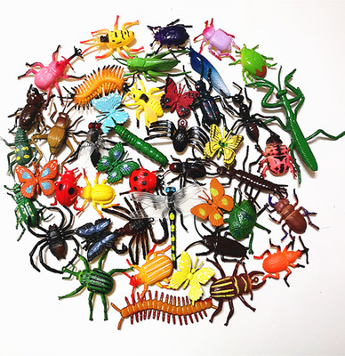 仿真小号动物蜜蜂蝎子摆件昆虫