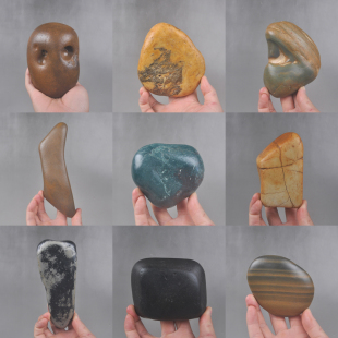 1.21日上新*链接8*特价多款大湾石广西奇石小品石刀型石条手玩石