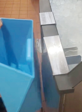 商用餐饮酒店Manitowoc制冰机蓝色运冰桶挂钩免安装