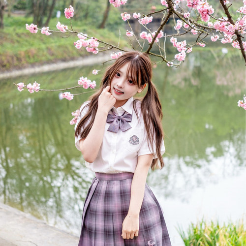 COSMEPRO夏季JK学院风白衬衫