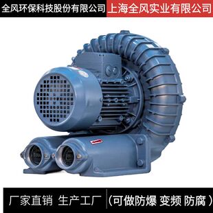RB-033H防腐蚀特氧龙环形游涡风机2.2KW干燥机械用变频防爆鼓风机