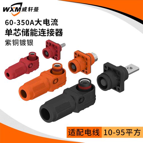 穿墙式单芯60A-350A电源输出接头