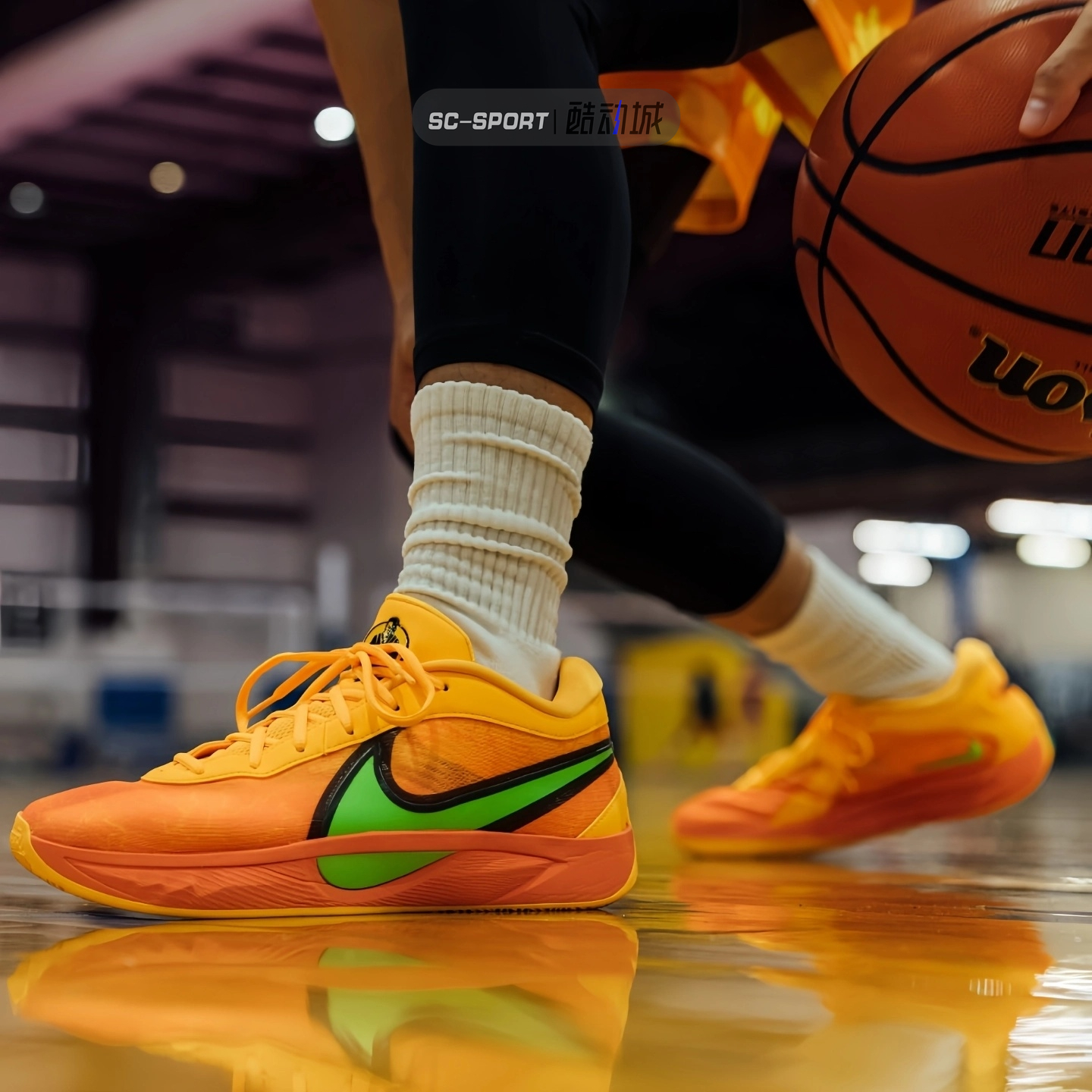 NIKE正品耐克GIANNIS FREAK字母哥6代实战低帮篮球鞋 FJ7807-601