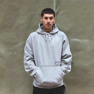 063 DA0316 Nike耐克LAB刺绣LOGO男女加绒保暖连帽卫衣套头衫 外套