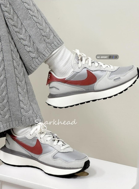 耐克正品Nike Phoenix Waffle女子厚底增高运动休闲鞋F D2196-100