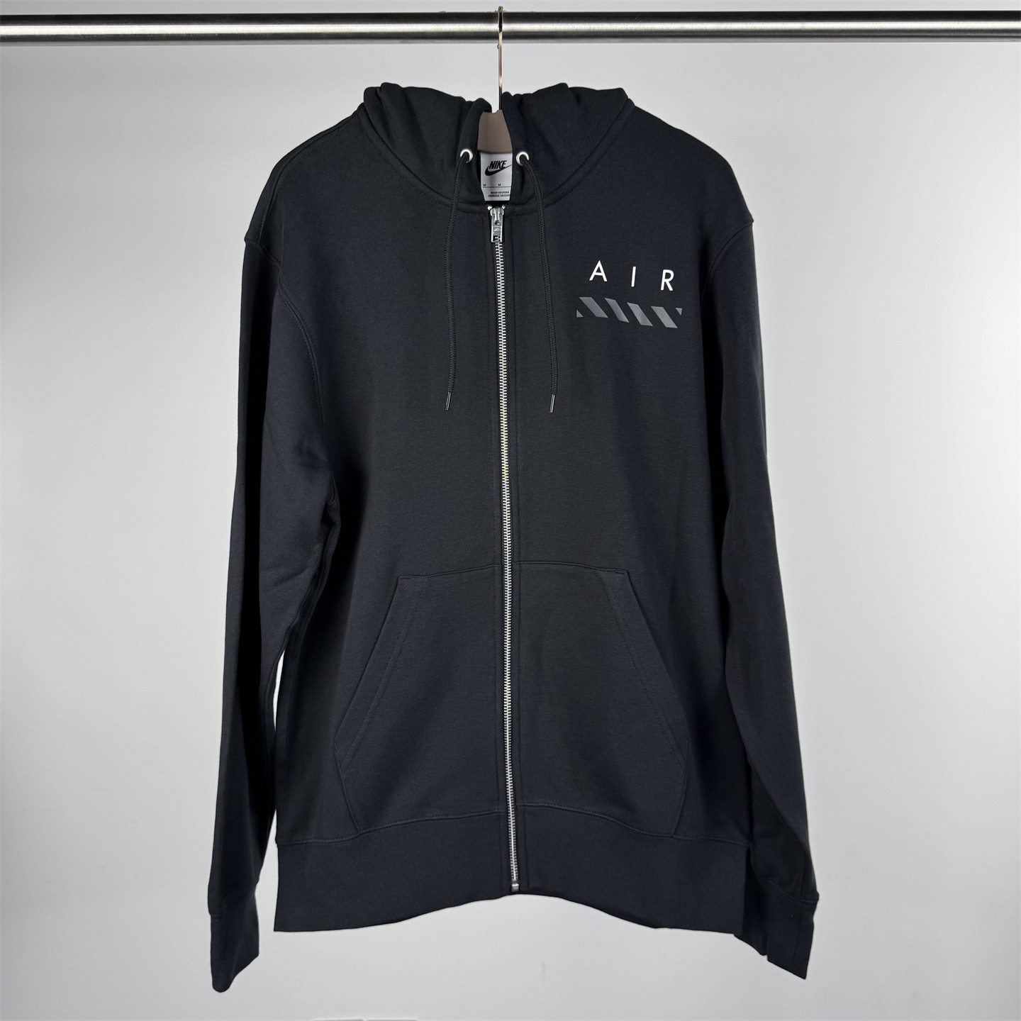 Nike耐克男春秋运动休闲针织毛圈夹克连帽开衫卫衣外套IB5469-010