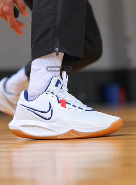 Nike耐克Precision 6精密6德鲁大叔缓震耐磨低帮篮球鞋HV1796-141