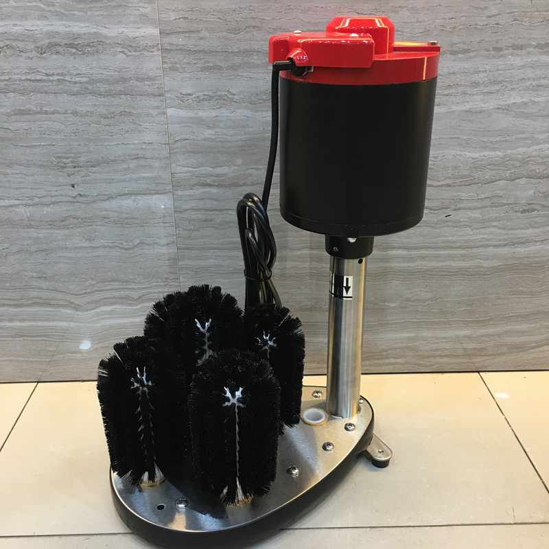 商用酒吧五头洗杯机咖啡餐厅火锅店ktv 小型电动刷玻璃杯子清洗机