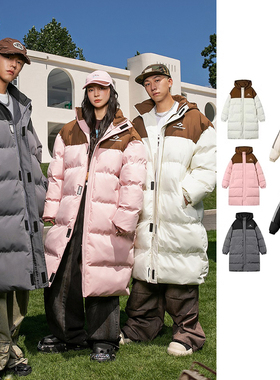 NOTEARS/没有眼泪 冬季男女同款棉衣中长款棉服面包服M003A